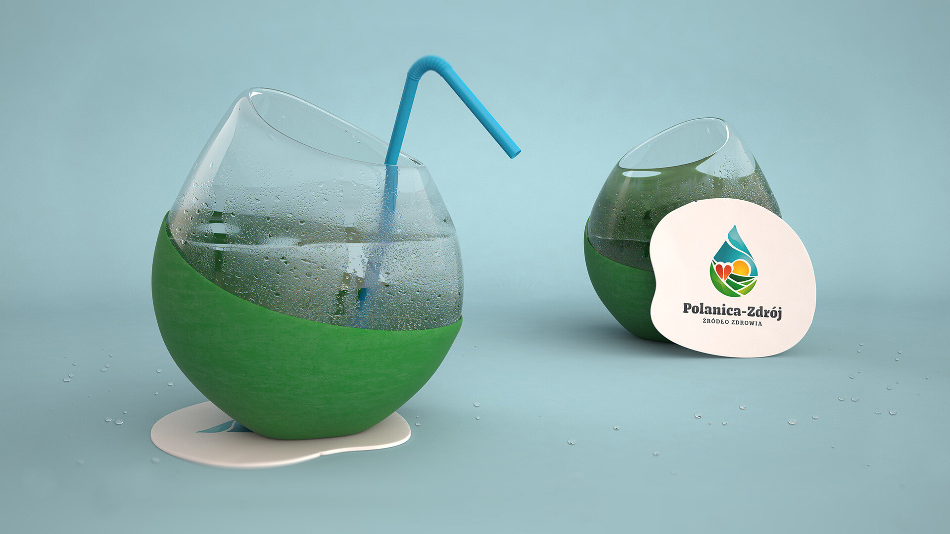 Logo i identyfikacja wizualna miasta Polanica Zdrój